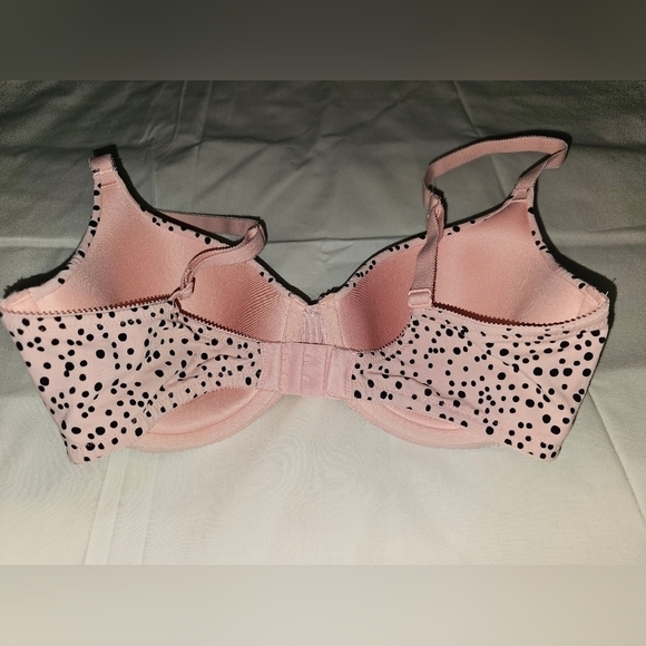 🍵 AMBRIELLE Pink/Black Bra sz 34C - Picture 4 of 5
